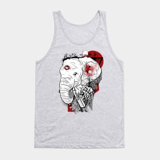 Melting Elephant Tank Top